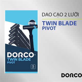Dao cạo râu 2 lưỡi DORCO TD 702 ( gói 5 dao cạo )
