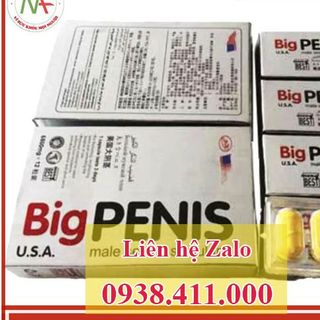 Thuốc cường Big PENIS kích dương 12 viên