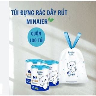 CUỘN 100 TÚI RÁC TỰ HỦY SINH HỌC MINAIER