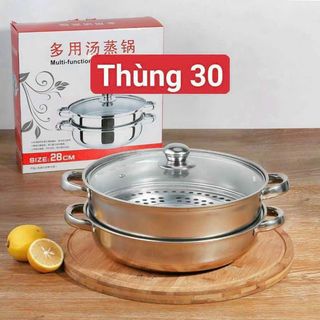 Nồi hấp 2 tầng kèm xửng hấpnp