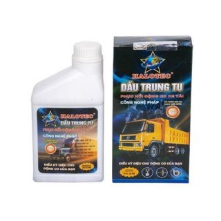 DẦU TRUNG TU – HALOTEC CHÍNH HÃNG dung tích 800 ml, dành cho các loại động cơ có dung tích từ 9 đến 40 lít nhớt + Tặng chai buồng đốt trị giá 750k