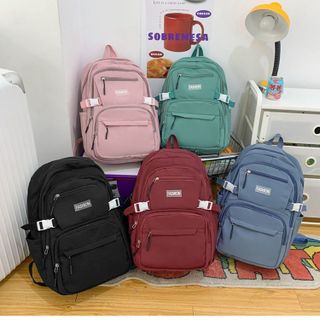 BALO ULZZANG FASHION THỜI TRANG CHỐNG NƯỚC ĐƠN GIẢN WH328 - WINNIE HOUSE
