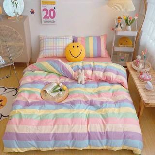 Bộ chăn ga gối cotton korea mẫu mới