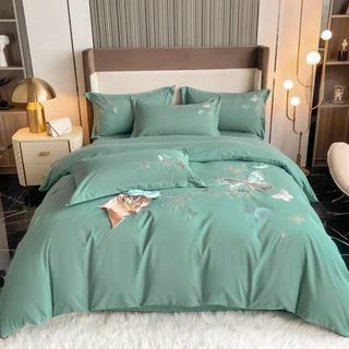 Bộ chăn ga gối cotton satin