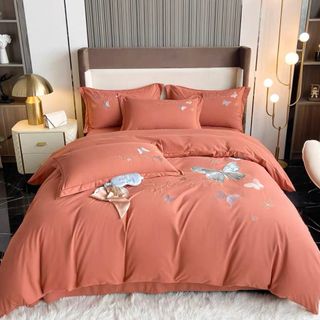 Bộ chăn ga gối cotton satin