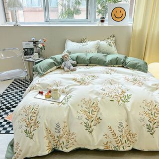 Bộ chăn ga gối cotton korea dành cho homestay