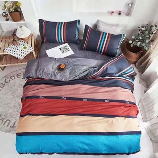 Bộ chăn ga gối cotton korea giá rẻ homestay