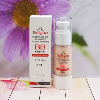 Kem nền Belyna che khuyết  điểm kiềm dầu 30ml