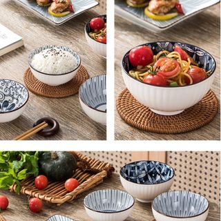 Bộ Chén Dĩa Gốm Sứ Bát Tràng Hoạ Tiết Cao Cấp ( In LoGo theo Yêu Cầu )