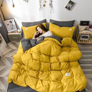 Bộ chăn ga gối Cotton TICI mẫu mới