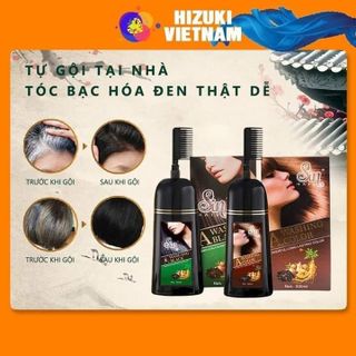 Dầu Gội Phủ Bạc Sin Hair Nhân Sâm Nhật Bản 500ml, 350ml chính hãng