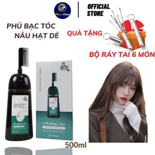 Dầu Gội Phủ Bạc Sin Hair Nhân Sâm Nhật Bản 500ml, 350ml chính hãng