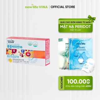 Viên Uống Bổ Sung Vitamin Và Khoáng Chất NEWLIFE NUTRITION MULTI VITAMIN16 Hàn Quốc