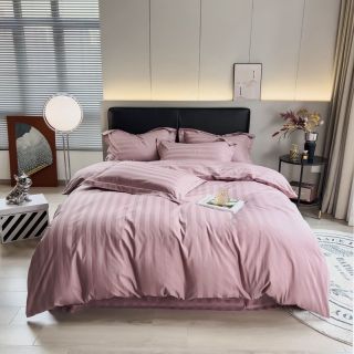 Set chăn ga Cotton sọc 3F dành cho khách sạn-nhà nghỉ