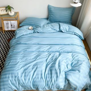 Set chăn ga Cotton sọc 3F dành cho khách sạn-nhà nghỉ