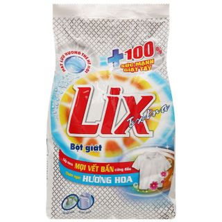 Bột giặt Lix Extra hương hoa bịch 5.5KG
