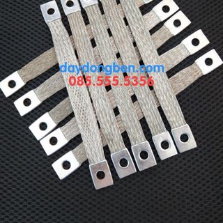 100 sợi đồng bện tiếp địa thang máng cáp 200x20x1.5mm