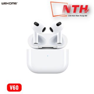 TAI NGHE BLUETOOTH 5.0 WEKOME V60