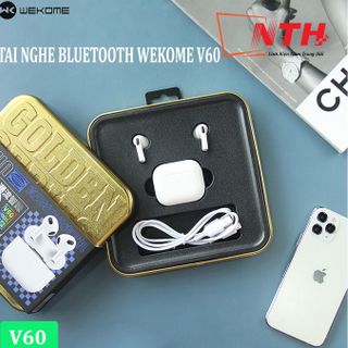 TAI NGHE BLUETOOTH 5.0 WEKOME V60