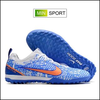 Giày Bóng Đá Mercurial Vapor 15 Pro Trắng Xanh Sỉ TF