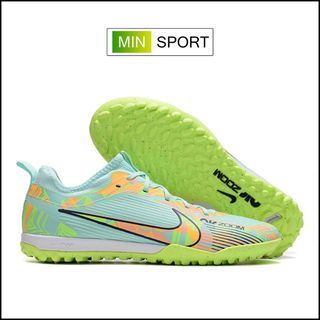 Giày Bóng Đá Mercurial Vapor 15 Pro Trắng Xanh Sỉ TF