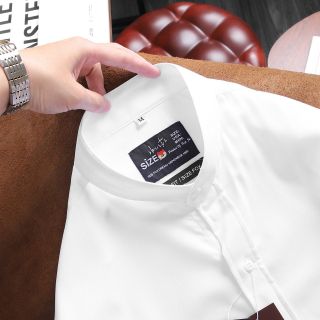 Áo sơ mi nam cotton lụa co giãn nhẹ vải dày dặn, form dáng trẻ trung, năng động XƯỞNG MAY QCLASSIC