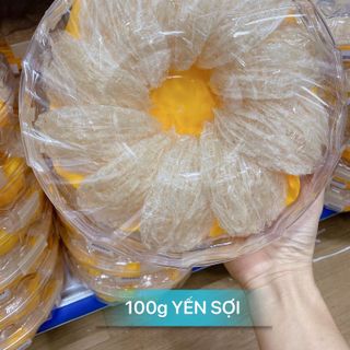 Tổ yến sợi tinh chế nguyên chất 100gram - giá sỉ giá sỉ