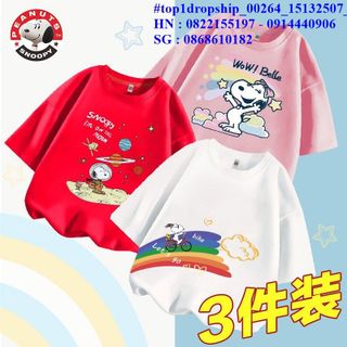 💖Hàng sỉ SG💖 Áo bé trai, bé gái dáng suông, thun cotton, size 2-8x, top1dropship_00264_15132507_sg3 giá sỉ