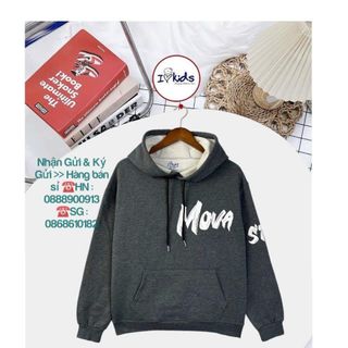 ☘️SỈ VKIDS☘️ Áo mũ Hoodie túi bụng, dài tay, bé trai, in chữ, size 15t-20t, ri6 - R220321M1_15452507_sg1 giá sỉ