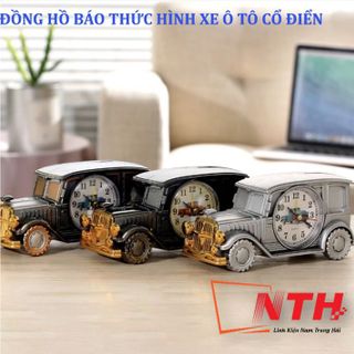 Đồng hồ báo thức hình ô tô độc đáo phong cách cổ điển giá sỉ