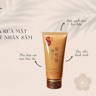SỬA RỬA MẶT MẬT NHÂN SÂM MEEA