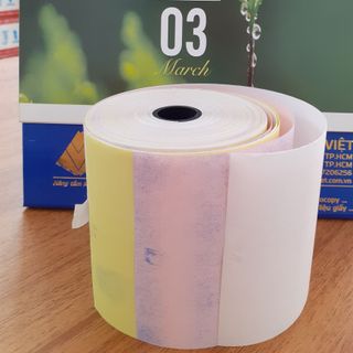 Giấy In Kim Carbonless 3 Liên K75X70 - Văn Phòng Phẩm Chất Lượng Cao