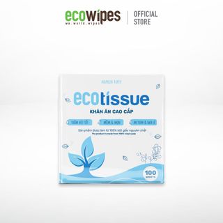 Giấy ăn cao cấp Eco Tissue 100 tờ