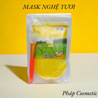 Mask Bột nghệ tươi 100% nguyên chất nhà Phap Cosmetic TẶNG KÈM 1 CÂY CỌ SILICON giá sỉ