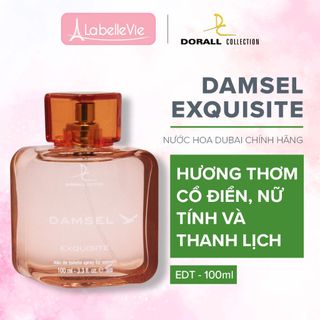 Nước hoa Dubai chính hãng dành cho nữ Dorall Collection DAMSEL EXQUISITE hương thơm cổ điển 100ml giá sỉ