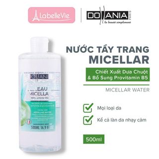 Nước tẩy trang Dollania Micellaire Pro Vitamin B5 & Tinh chất dưa leo 500ml (9122)