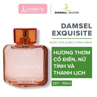 Nước hoa Dubai chính hãng dành cho nữ Dorall Collection DAMSEL EXQUISITE hương thơm cổ điển 100ml