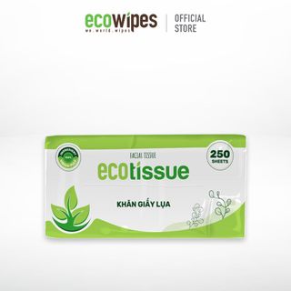 Khăn giấy lụa rút 250 tờ EcoTissue