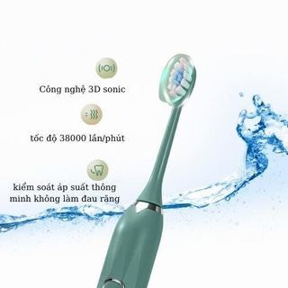 Bàn Chải Điện SOJI Phiên Bản SJ88, Sóng Siêu Âm Chính Hãng Bảo Hành 6 Tháng