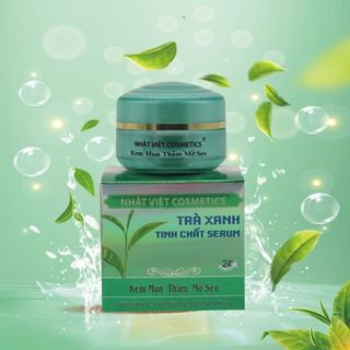 Kem mụn thâm mờ sẹo trà xanh tinh chất serum 10g