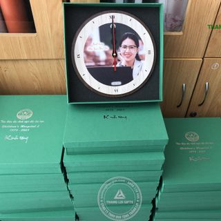 Quà Tặng Đồng Hồ Gỗ In Hình