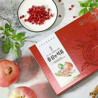 Nước hồng sâm lựu collagen Deadong hộp 30 gói (Hộp)