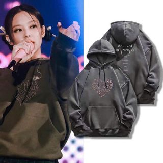 Áo hoodie in nổi BLACKPINK, nón lót 2 vải chính, from 75kg. Giá sỉ - giá bán buôn