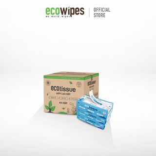 Khăn giấy lụa hộp rút 180 tờ Eco Tissue