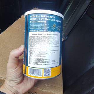 Sữa siêu kháng thể LAZU với IgG 20% - nhập khẩu nguyên lon từ New Zealand