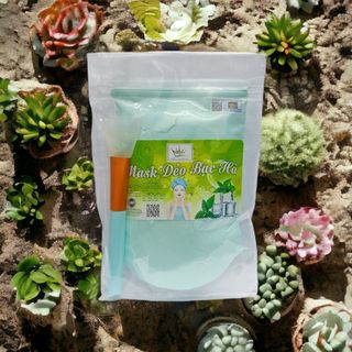 MASK DẺO BẠC HÀ , sản phẩm chuyên dụng trong các Spa cao cấp nè các chị đẹp ơi, ĐẮP TỚI ĐÂU MÁT LẠNH TỚI ĐÓ