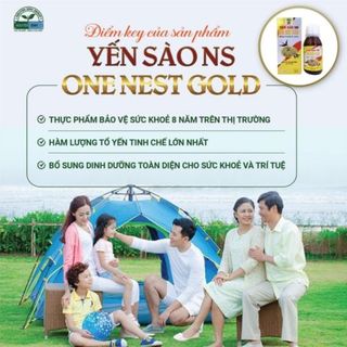 Thực phẩm bảo vệ sức khỏe YẾN SÀO NS ONE NEST GOLD 120 ml