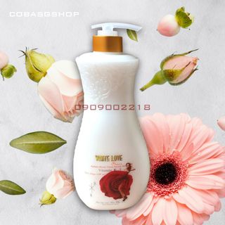 Sữa tắm nước hoa mịn da White Love 900ml
