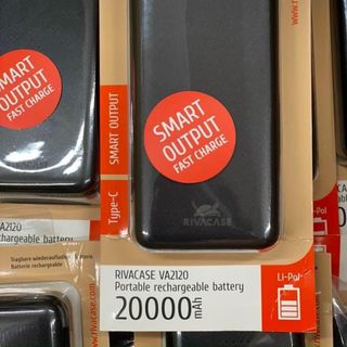Pin Sạc Dự Phòng Sạc Nhanh Rivacase VA2280 20000 mAh - Hàng Chính Hãng