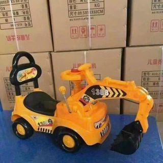Xe cẩu chỏi chân có nhạc cho bénp